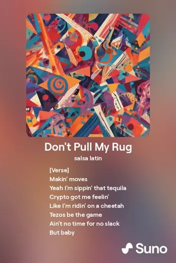 Don't Pull My Rug