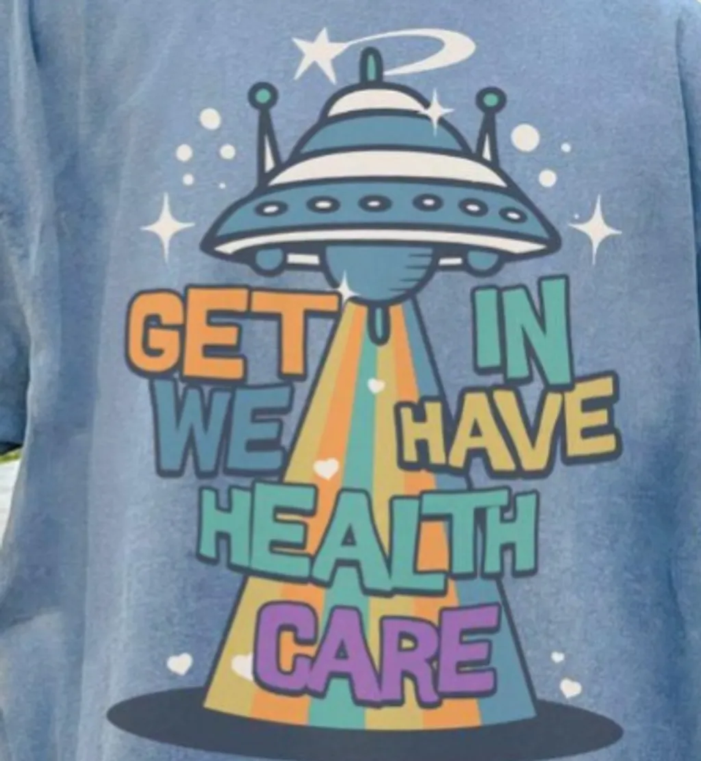 I got abducted by aliens and all I got was this lousy T-shirt