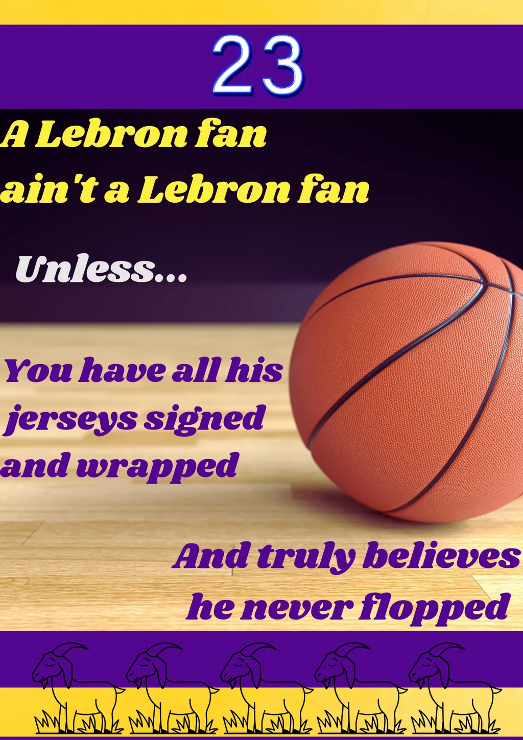 A Dose of Wittezism: A Lebron Fan (bow)