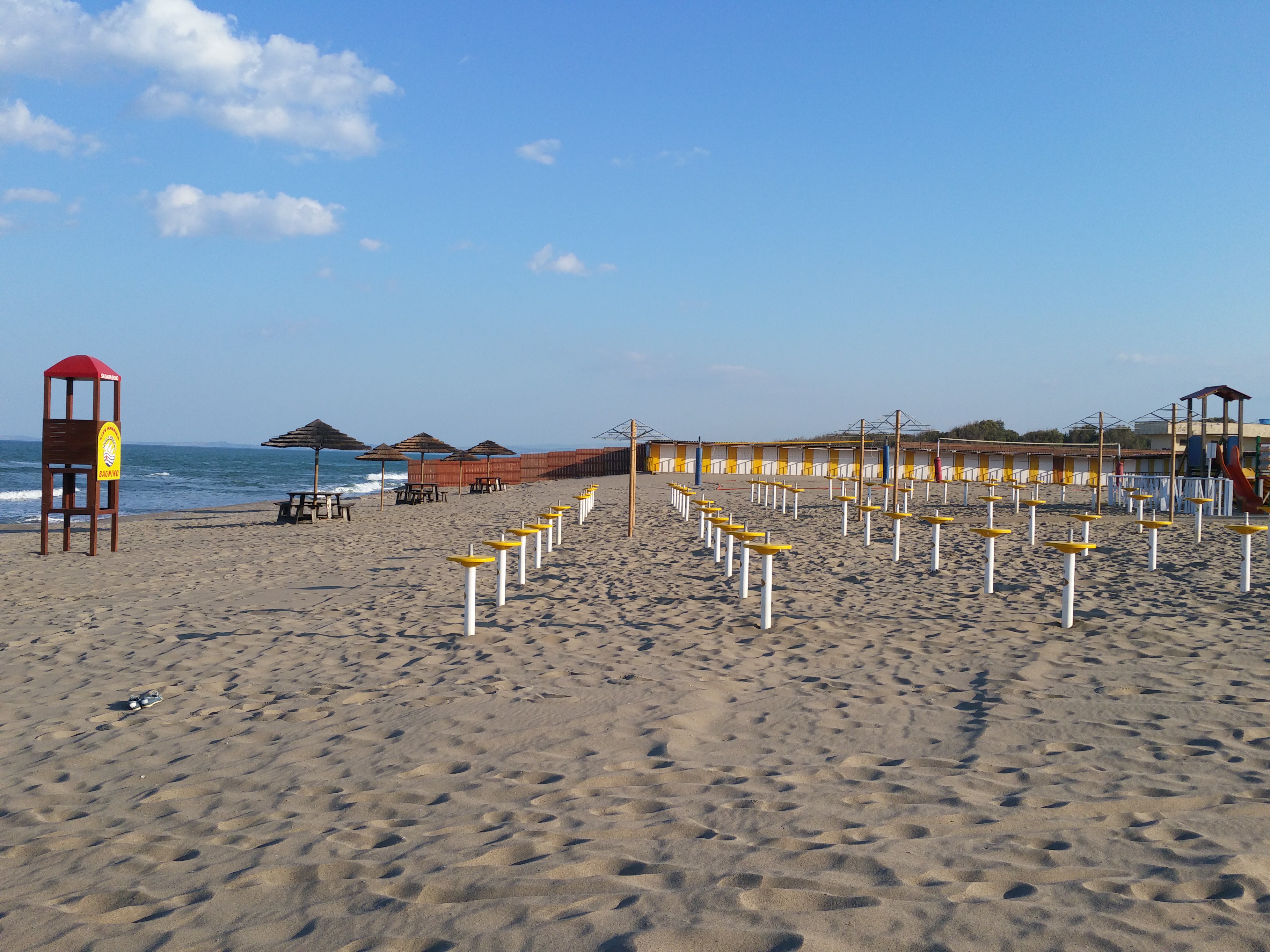 Italy - Deserted Beach, Catania, Sicily